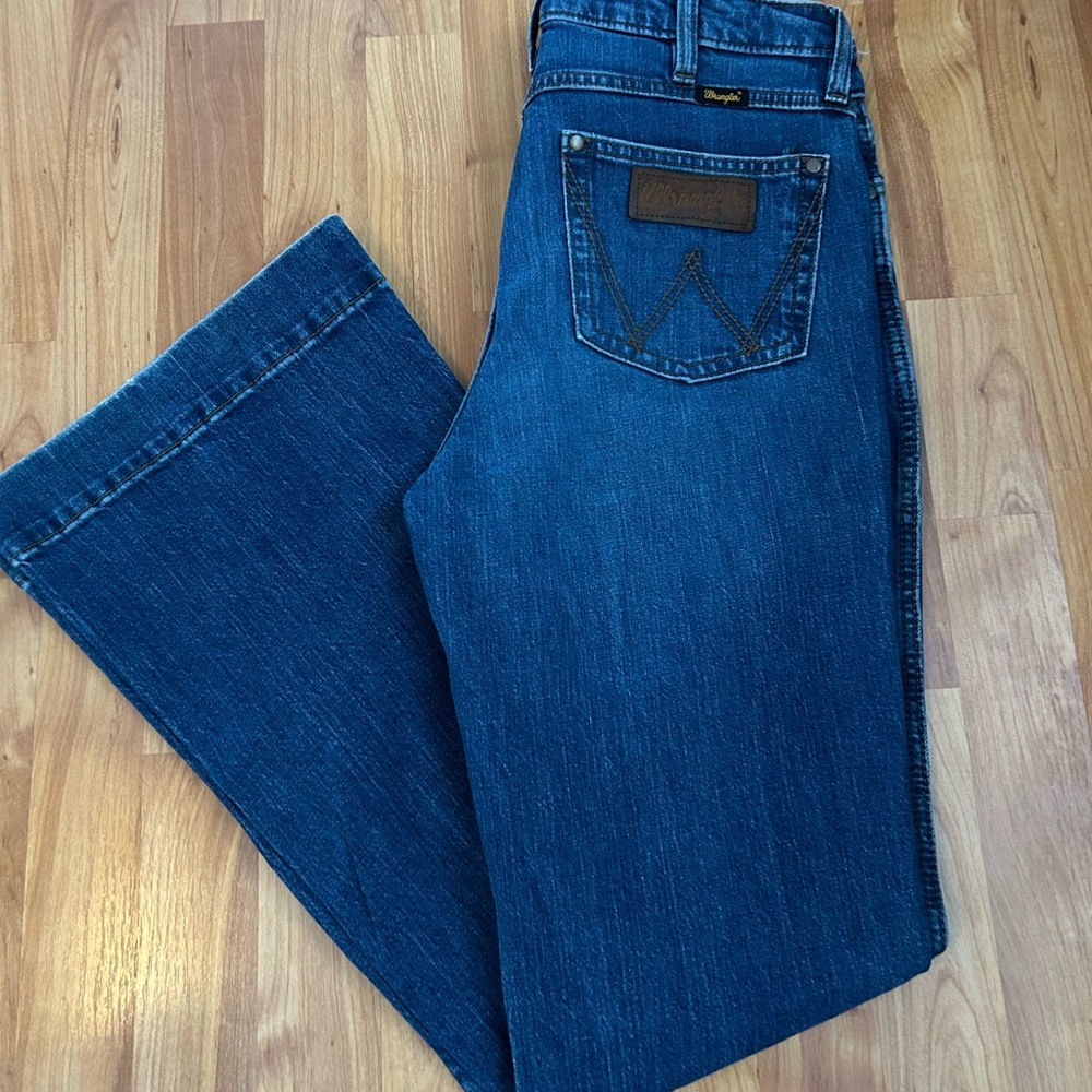 Wrangler Indigo Denim Trousers